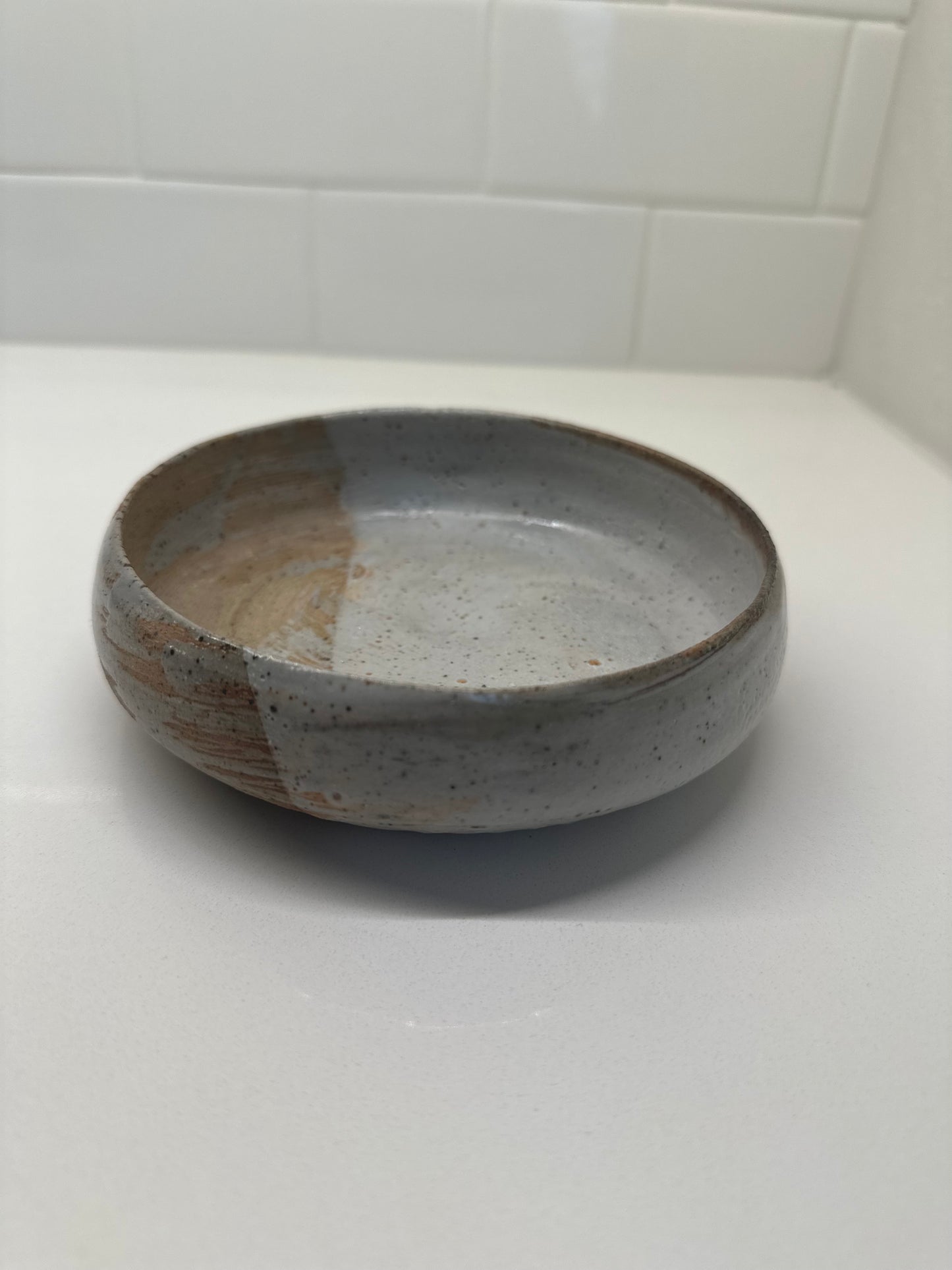 Simple Practice, shallow ridged bowl