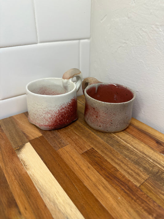 Crimson espresso set